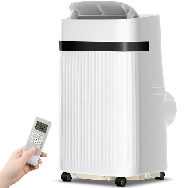 8000BTU--14000 BTU Portable Air Conditioners, Cools up to 300 Sq.Ft--700 Sq.Ft, Portable AC Built-In Cool, Dehumidifier, Fan Modes with Remote/Window Kits, White