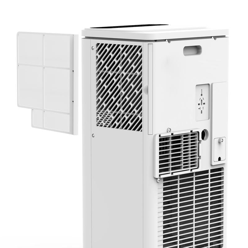 8000BTU--14000 BTU Portable Air Conditioners, Cools up to 300 Sq.Ft--700 Sq.Ft, Portable AC Built-In Cool, Dehumidifier, Fan Modes with Remote/Window Kits, White