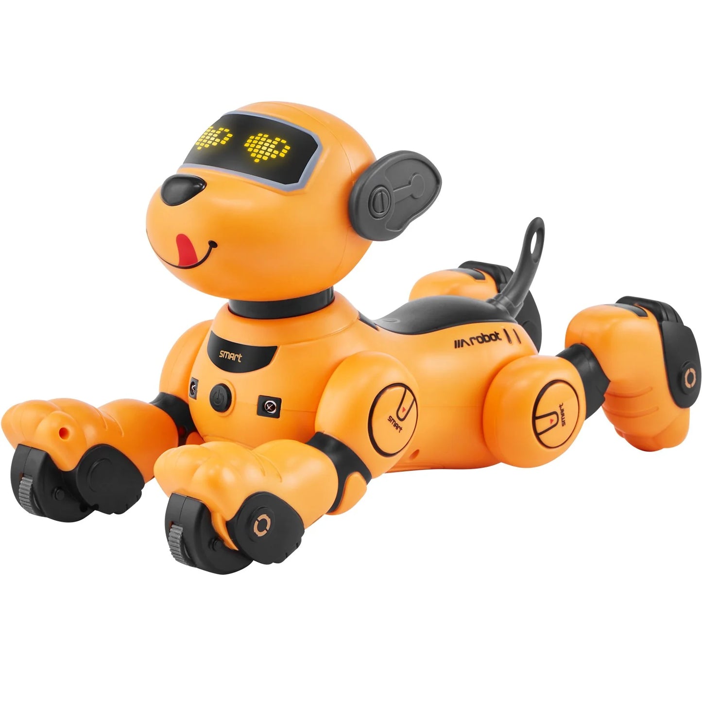 VEVOR RC Robot Dog Toy Talking Dancing Touch & Voice Remote Control Programmable