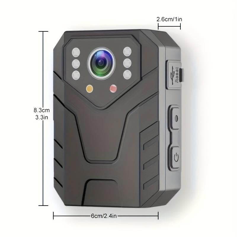 Portable HD Infrared Law Enforcement Recorder, Portable Video Recording Camera Equipment, Multi-Scene Body Camcorder, Digital Products, Holiday Gifts