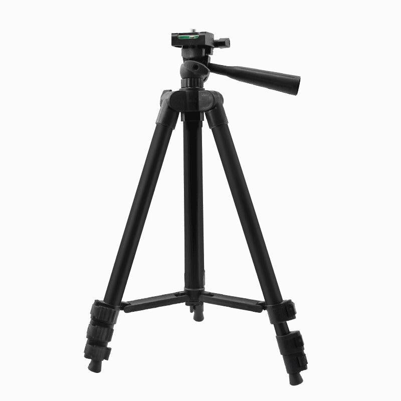 Extendable Digital Camera Stand Holder with Storage Bag for Music Festival, Portable Tripod Metal Stand for Selfie Light, Mobiles and Cameras Tripod Suitable for Office and Live Broadcast Use