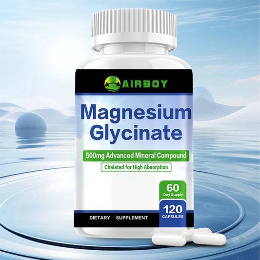 Airboy Magnesium Glycinate: Maximize Absorption, Support Vital Health