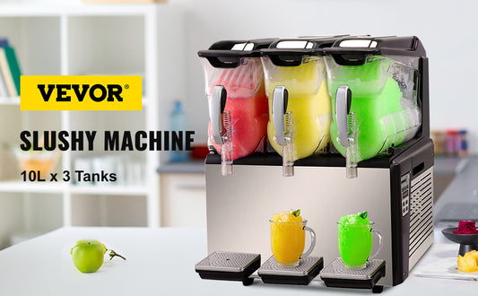 Triple 8-Gallon Frozen Beverage Machine