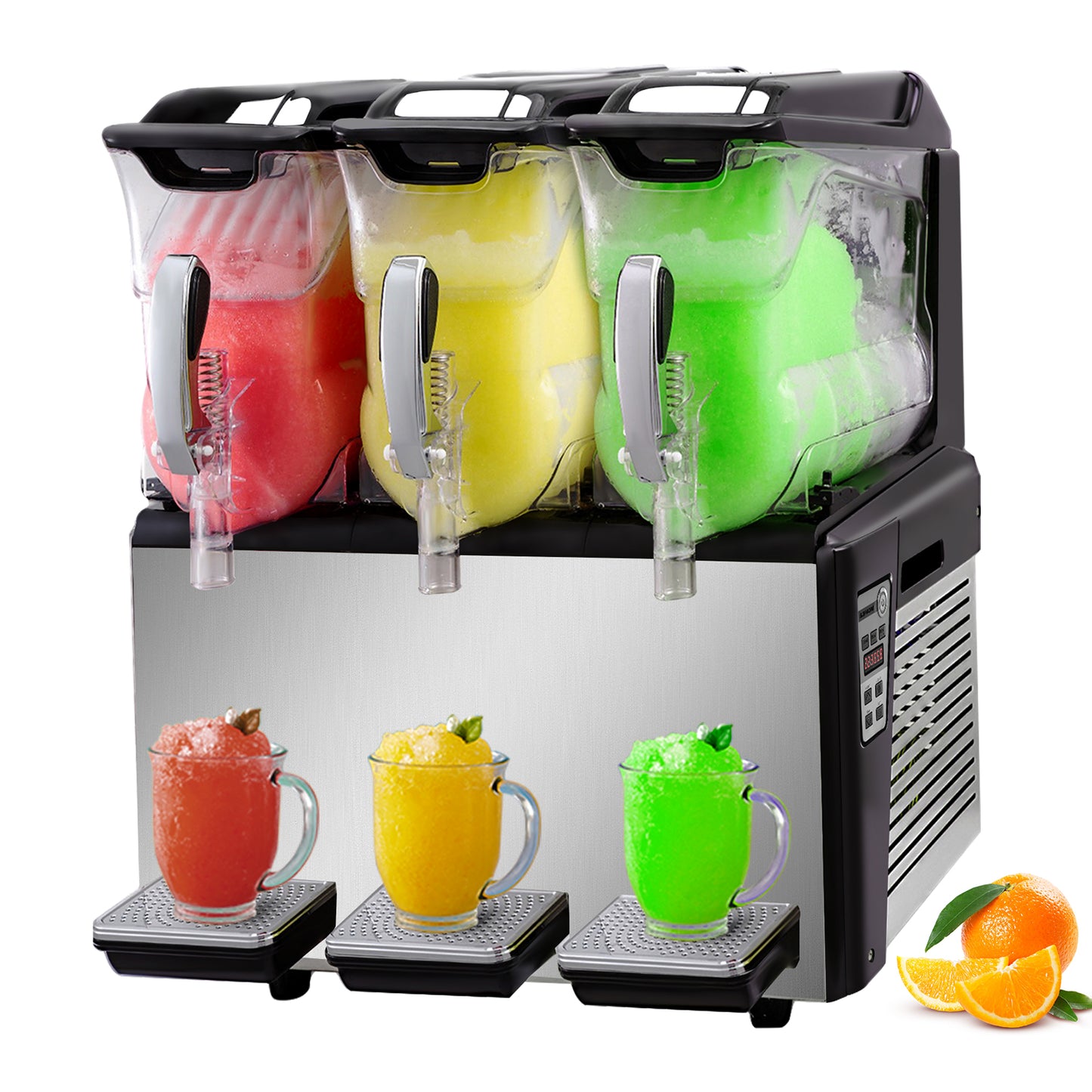 Triple 8-Gallon Frozen Beverage Machine